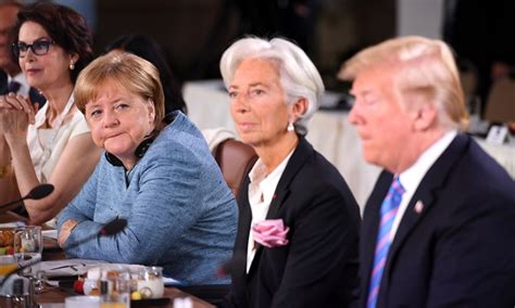 merkel dior meme|These Memes Of Angela Merkel & Donald Trump At The G7.